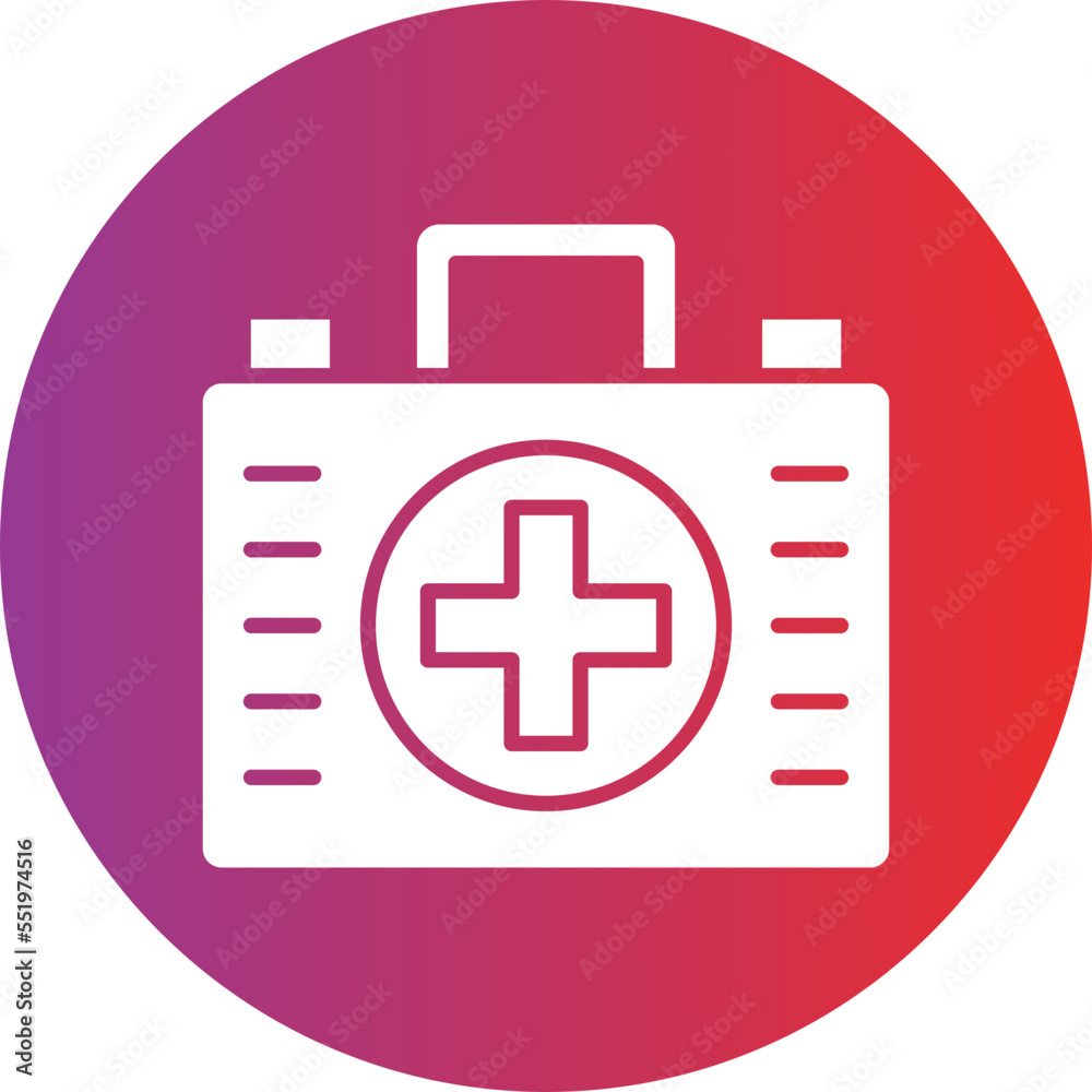 First Aid Kit Icon Style