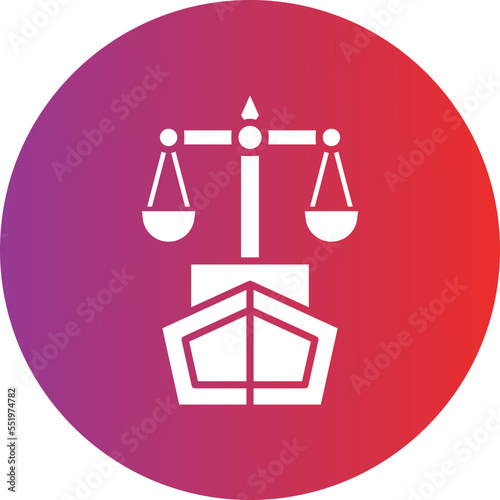 Maritime Law Icon Style