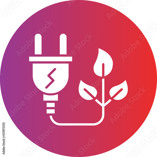 Sustainable Energy Icon Style