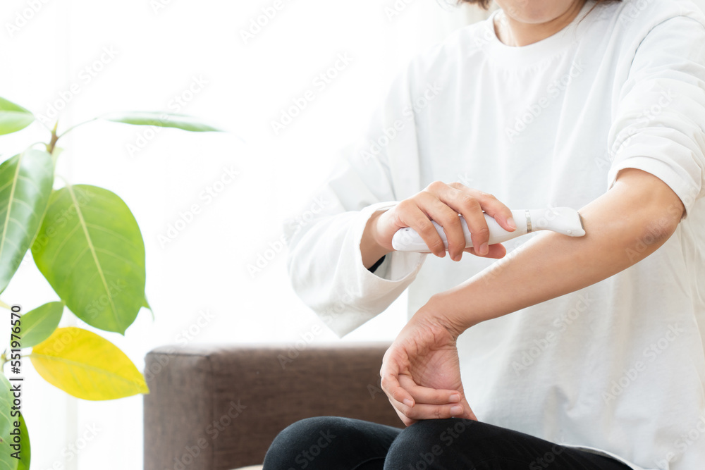 腕の毛を剃る代替品