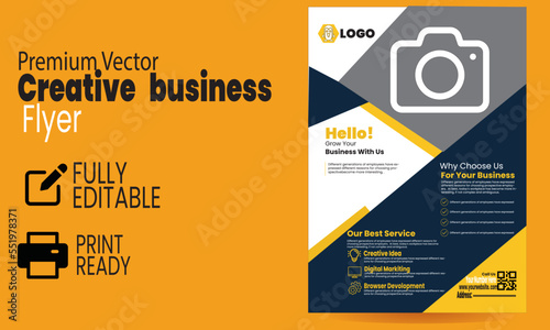  Creative business flyer Design