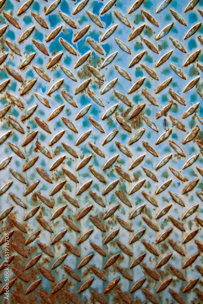 Rusty blue steel wall texture background Rusty blue steel wall texture background