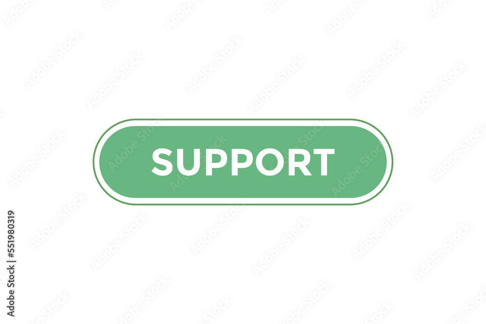 Support button web banner template Vector Illustration
Support button web banner template Vector Illustration