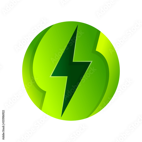 Free Download Circle Energy icon logo modern vector - GFXLoad