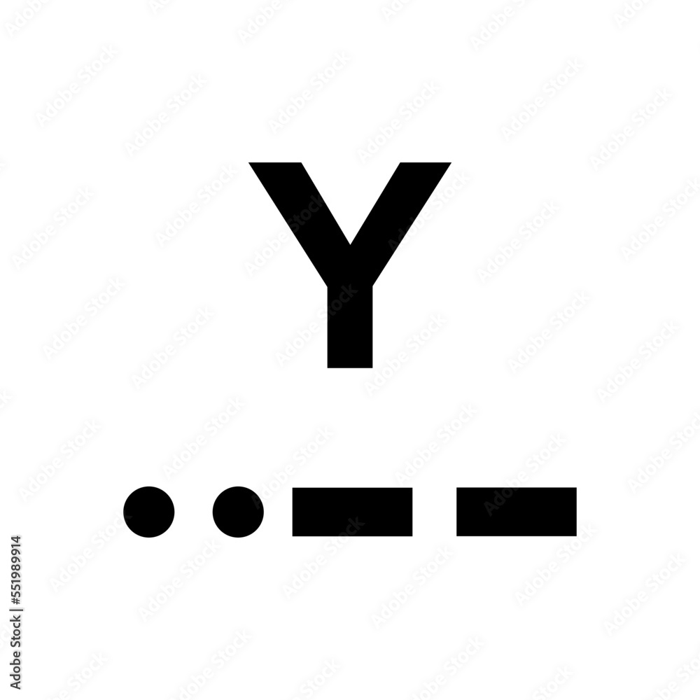 morse code letter, black, icon, design, flat, style, trendy, collection, template morse code letter, black, icon, design, flat, style, trendy, collection, template