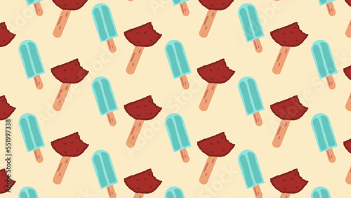  ice cream design pattern background