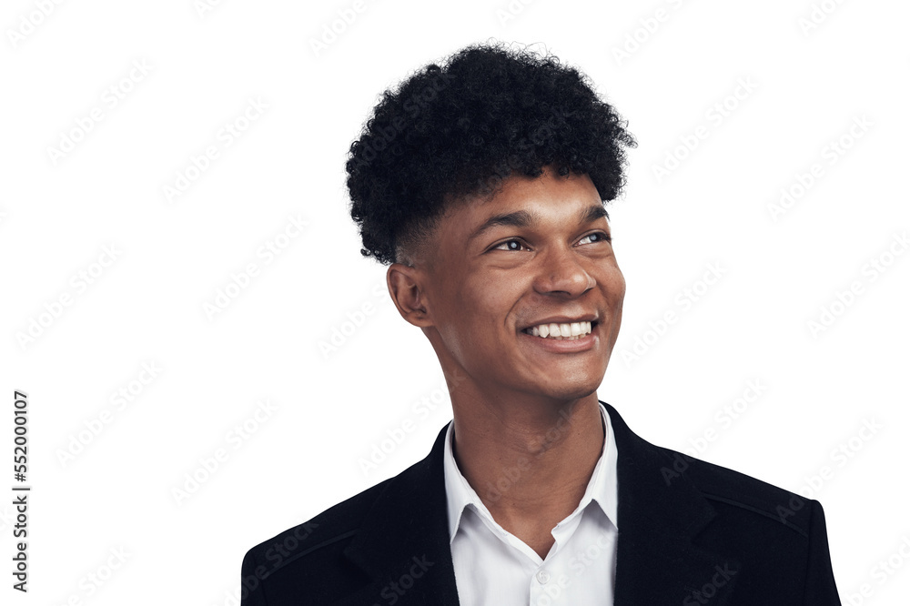 PNG Studio shot of a young businessman looking away thoughtfully. PNG Studio shot of a young businessman looking away thoughtfully.