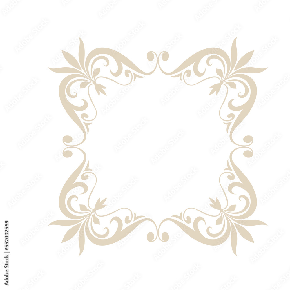 frame with ornament transparent background png christmas decoration