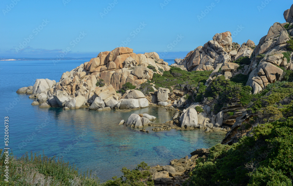 View at Cala Spinosa near Santa Teresa di Gallura on Sardinia, Italy View at Cala Spinosa near Santa Teresa di Gallura on Sardinia, Italy
