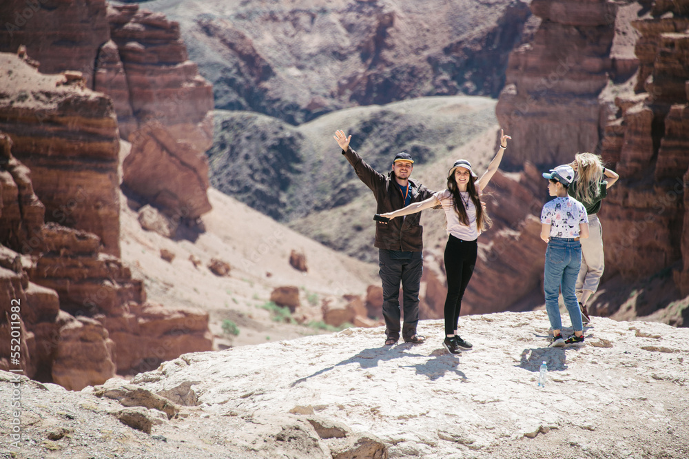 Obraz premium Canyon walk, moon canyon