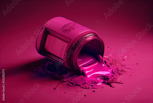 Photographie Viva magenta color, trending color of 2023