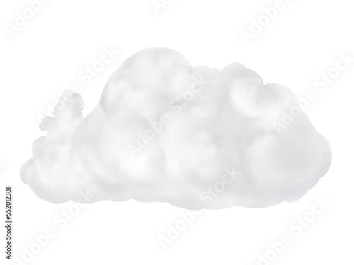 realistic watercolor cloud isolated on transparency background ep10.