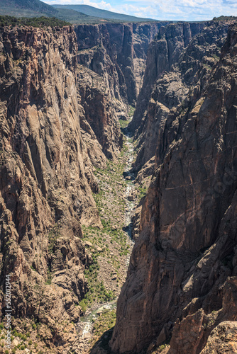 Exclamation Point Dramatic Views, Black Canyon of the Gunnison National Park, Colorado