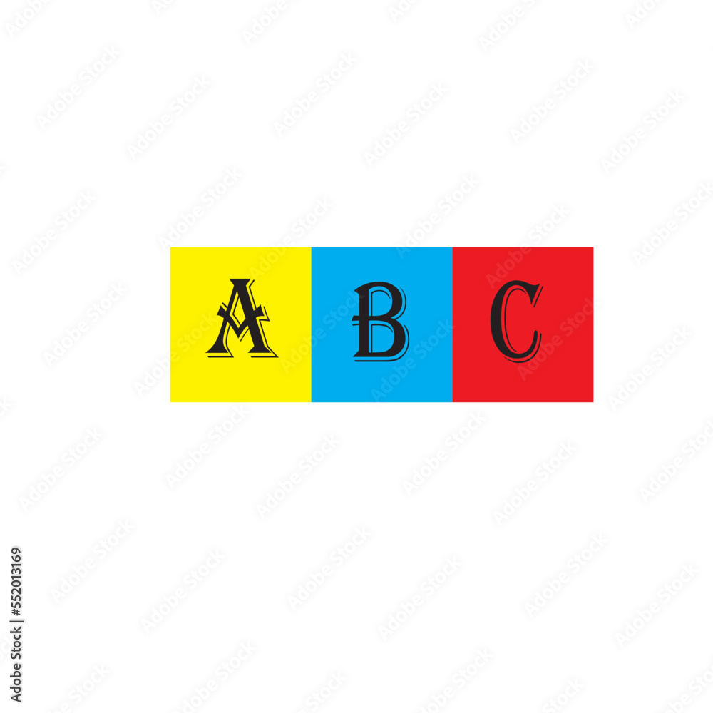 Organic Children's Toys Blocks Illustration Organic Children's Toys Blocks Illustration