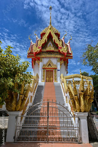 Wat Nong Yai, beautiful temple, Pattaya, pay homage to Luang Pho Sothon, the big one in the middle of the city. photo
