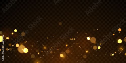 Elegant Bokeh Background Design For Festive Celebration Banner Vector Illustration