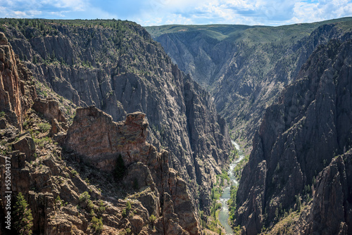 Kneeling Camel Viewpoint, Black Canyon of the Gunnison National Park, Colorado photo