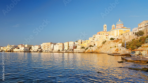 The beach Agios Nikolaos - Asteria - Vaporia in Syros, Greece photo