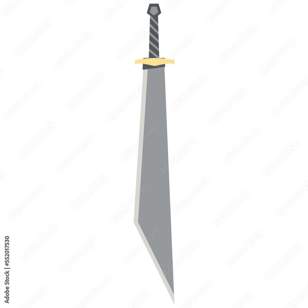 Dragon Slayer Sword Machete Two Handed One Side Sharp Classic Weapon Dragon Slayer Sword Machete Two Handed One Side Sharp Classic Weapon
