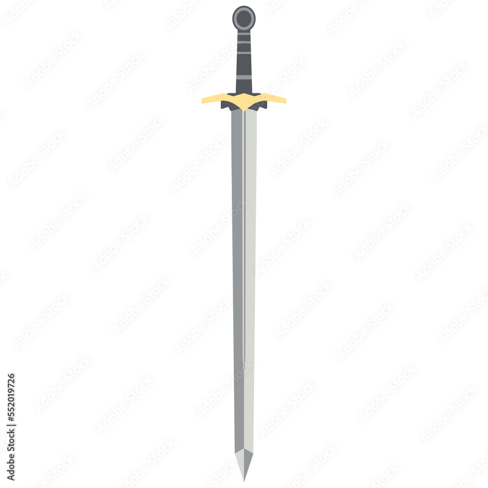 Sword Two Handed Two Side Sharp Swords Samurai Knight Weapon Sword Two Handed Two Side Sharp Swords Samurai Knight Weapon