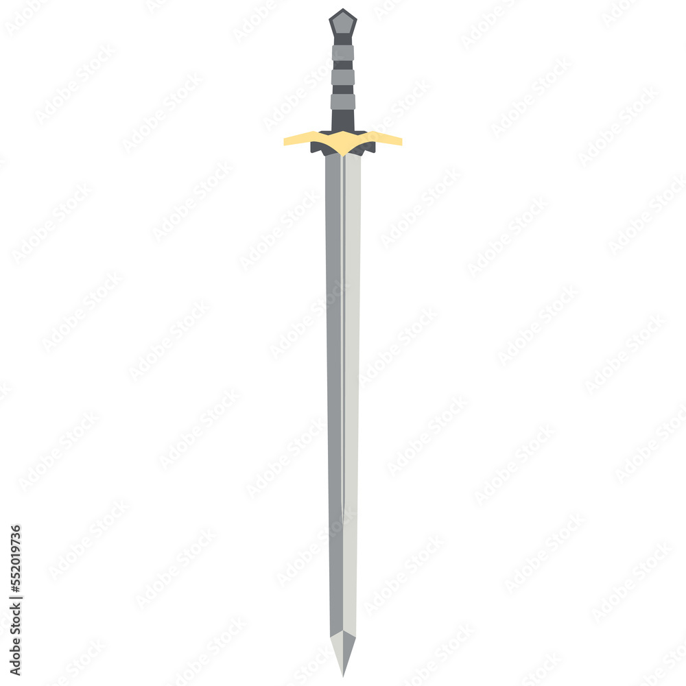 Sword Two Handed Two Side Sharp Swords Samurai Knight Weapon Sword Two Handed Two Side Sharp Swords Samurai Knight Weapon