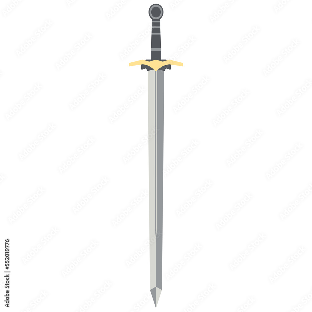 Sword Two Handed Two Side Sharp Swords Samurai Knight Weapon Sword Two Handed Two Side Sharp Swords Samurai Knight Weapon