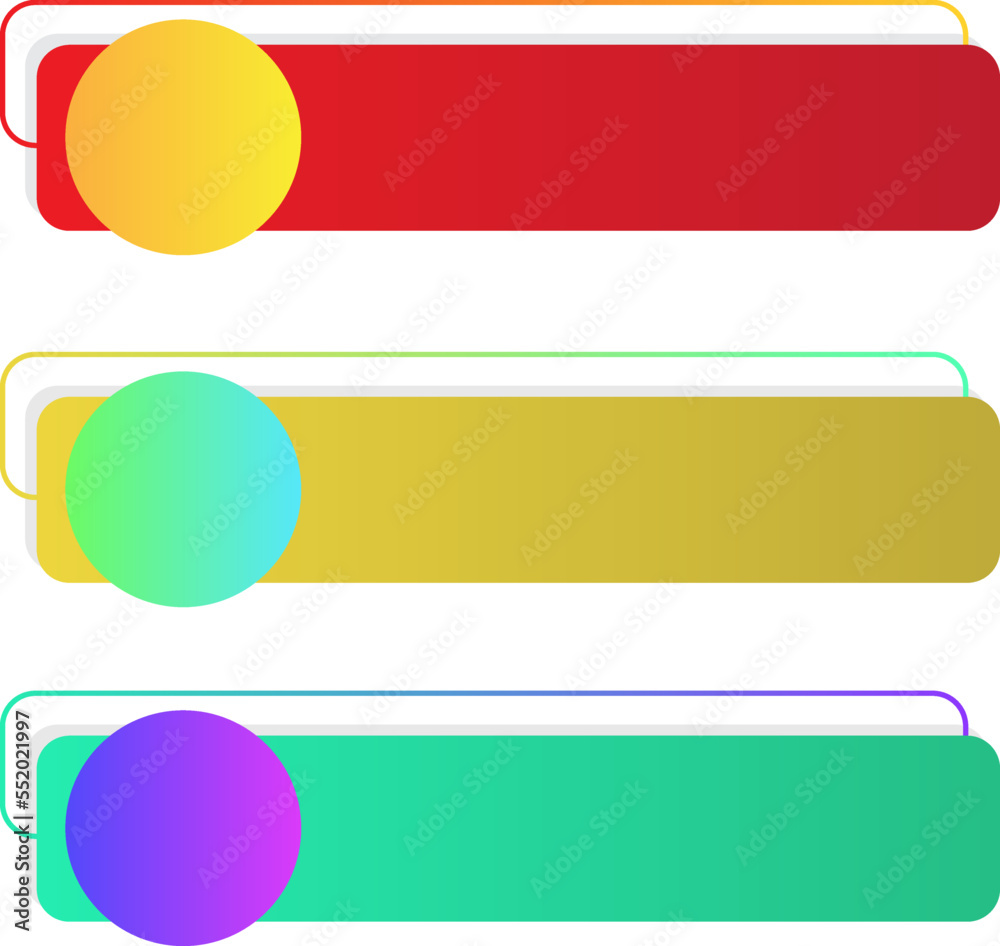 Title Bar Lower Third Free Vector Label Stock Vector Adobe Stock