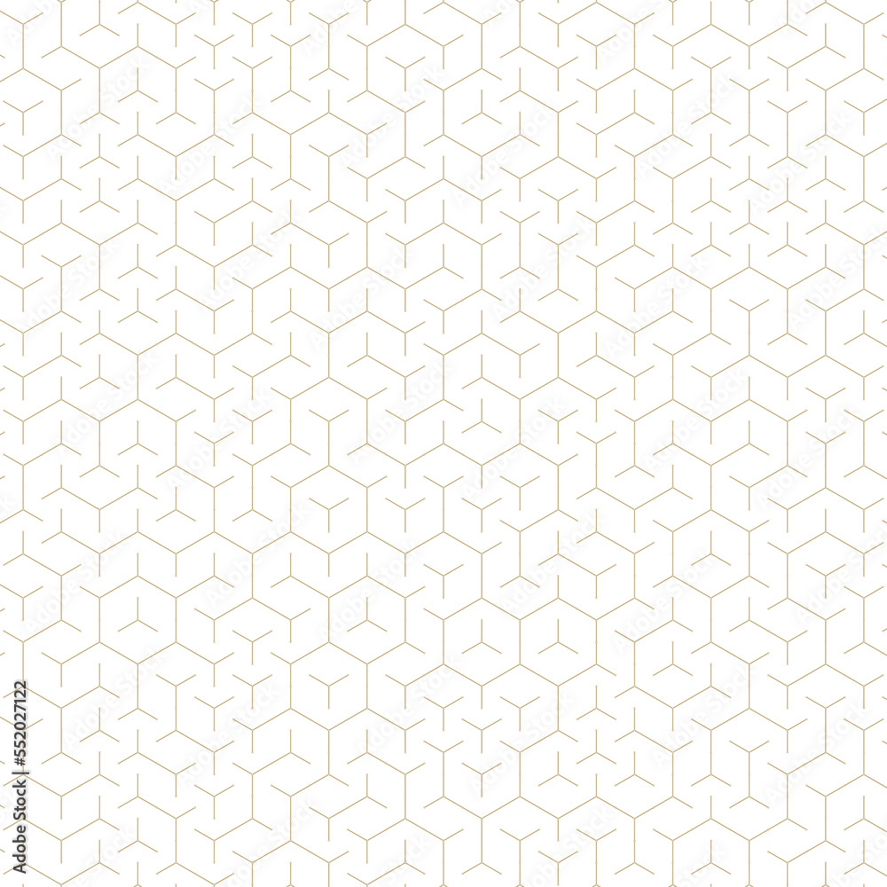 Hexagonal Maze pattern abstract illustration Hexagonal Maze pattern abstract illustration