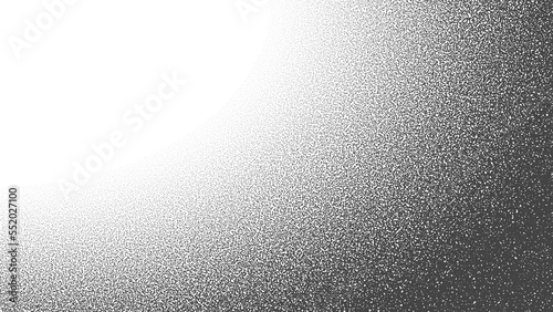 Black Noise Stipple Dot Work Halftone Gradient Isolated PNG Smooth Rounded Border © yamonstro