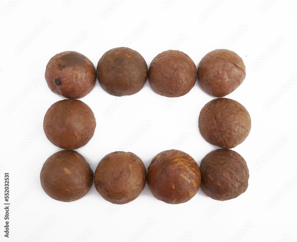 The nut shape is a rectangle from the set