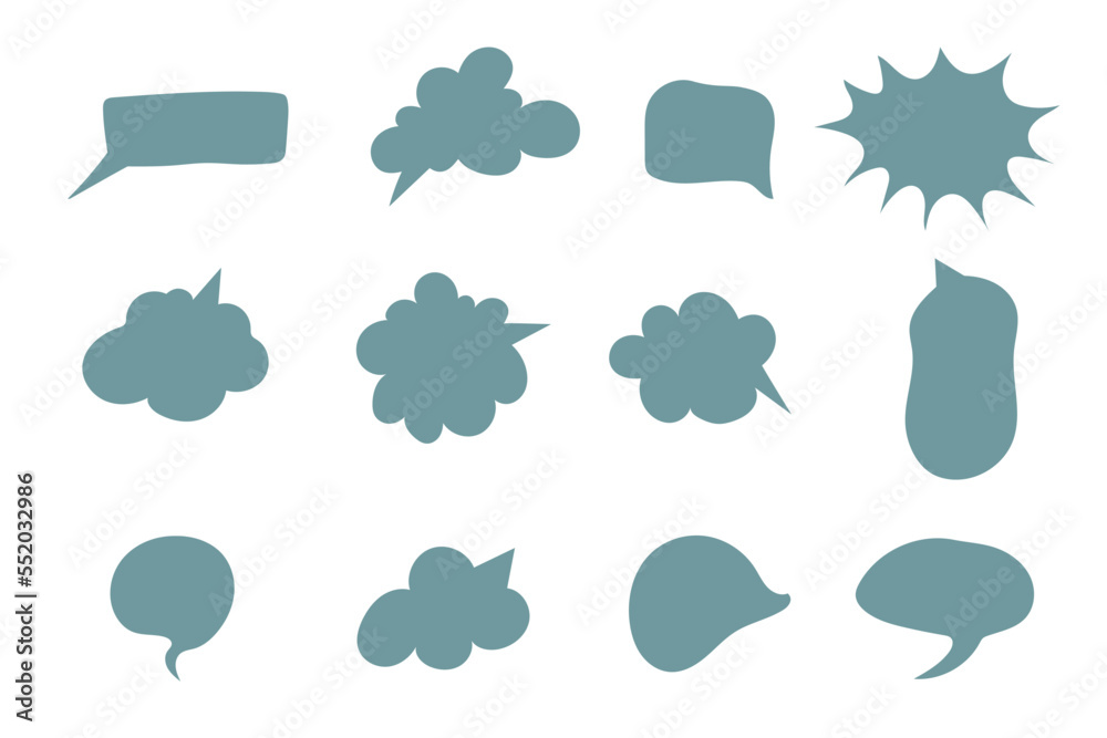 Word Feedback Message Text Speech Comment Message Quote Bubble ...