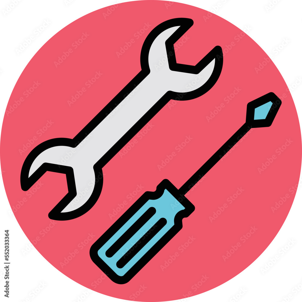 Repairing Tools Vector Icon
Repairing Tools Vector Icon