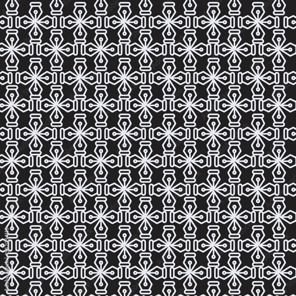 Geometric Minimalistic Seamless Patterns Vector Art Design