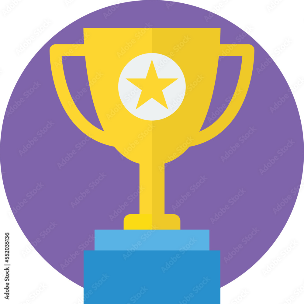 Winner Trophy Vector Icon
Winner Trophy Vector Icon
