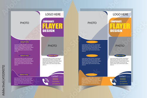 Business Brochure Flyer Design Leaflets a4 Template