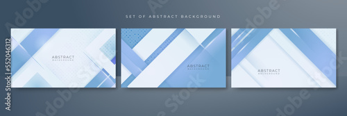 Abstract luxury blight blue and white background