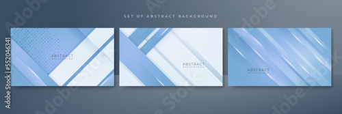 Abstract luxury blight blue and white background