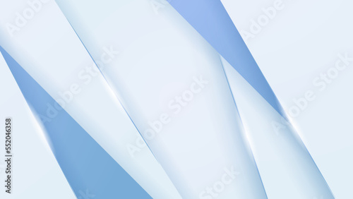 Abstract luxury blight blue and white background