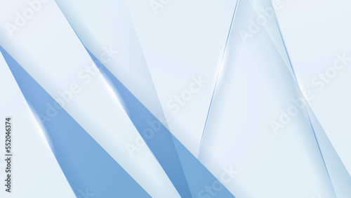 Abstract luxury blight blue and white background