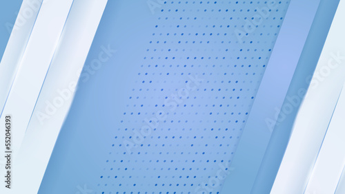 Abstract luxury blight blue and white background