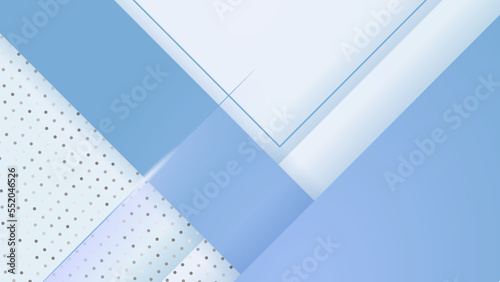 Abstract luxury blight blue and white background