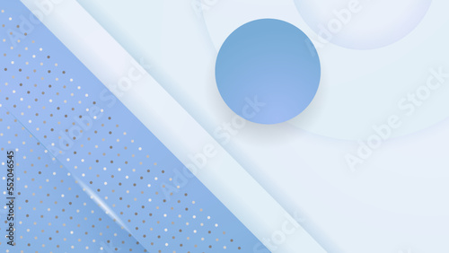Abstract luxury blight blue and white background
