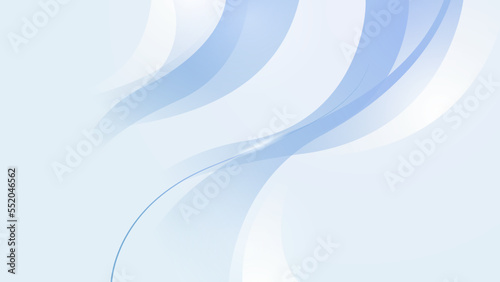 Abstract luxury blight blue and white background
