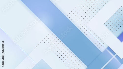 Abstract luxury blight blue and white background