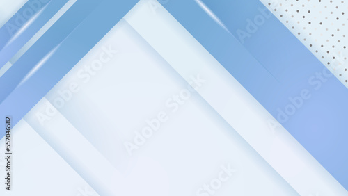 Abstract luxury blight blue and white background