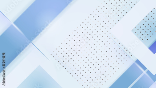 Abstract luxury blight blue and white background