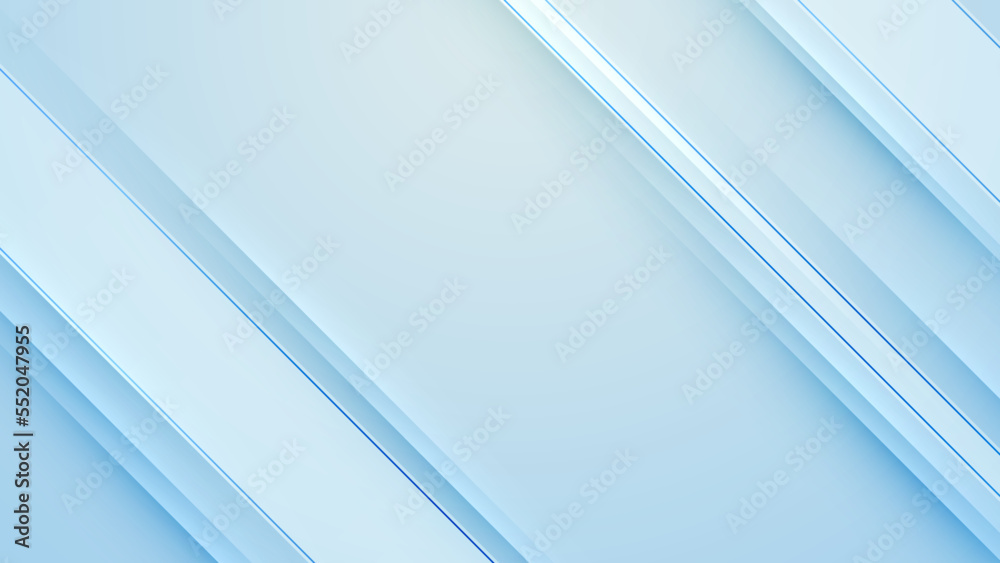 Obraz premium Abstract light blue background. Vector abstract graphic design banner pattern presentation background web template.