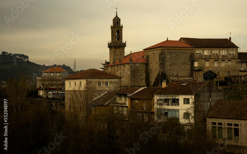 View of Ribadavia  Galicia  Spain