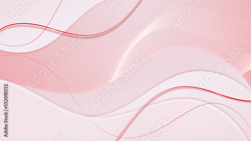 Abstract soft pink background with luxury white gradient color. Pink modern shapes background for banner template. Vector illustration abstract graphic design banner pattern presentation web template.