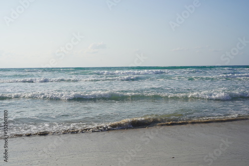 Summer day in Netanya in Israel photo